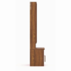 Engineered Wood Dressing Table with 1 Mirror and Storage | Light-Brown