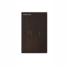 Three Door Wardrobe with Drawer for Bedroom | Wenge Finish