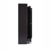 Engineered Wood Suede Matte Finish | Split Three Door Wardrobe Without Mirror and Drawer | Flower Wenge